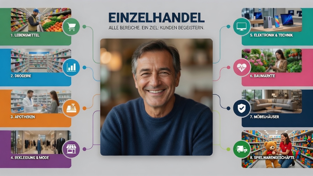 Einzelhandel und Verkaufsflächen mit Energiebedarf