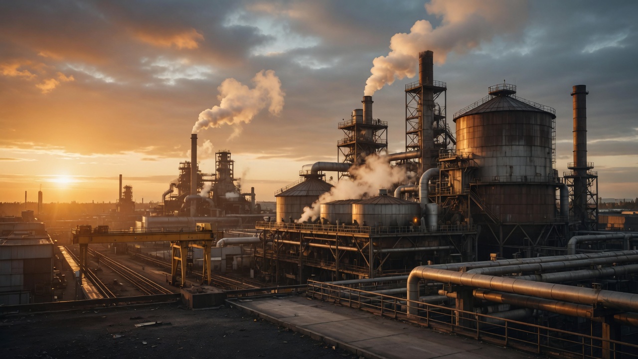 Industriebetrieb und energieintensive Produktion